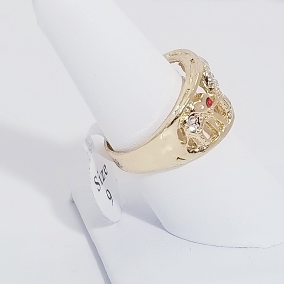 Elephant Ring. 14K Gold Plated. New - Picture 7 of 10